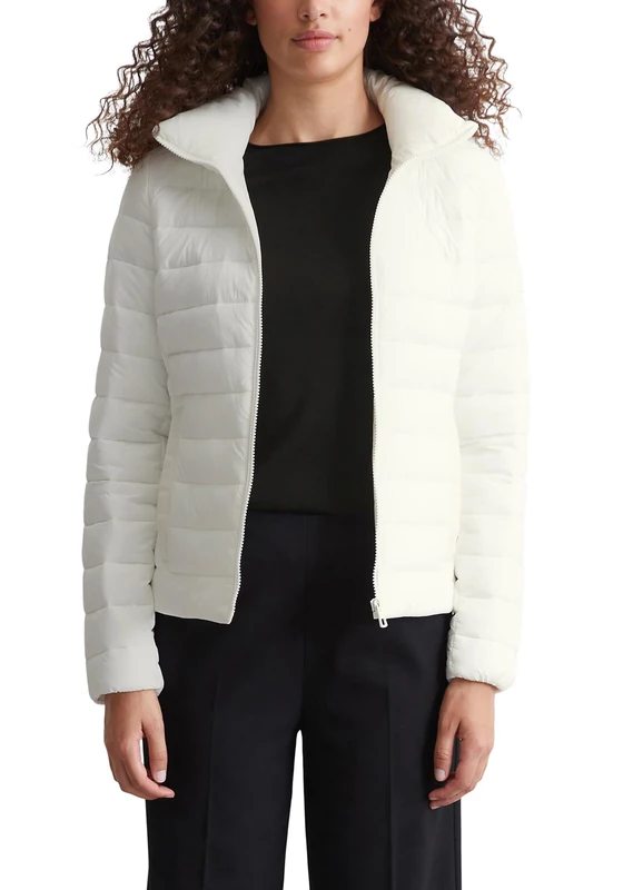 Marc O'Polo Women's Quilted Jacket with Stand-Up Collar Water-Repellent, 139, 12