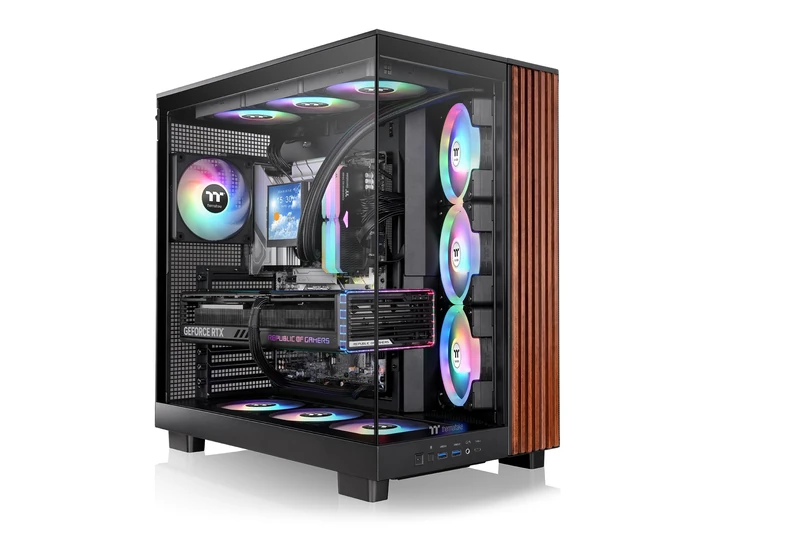Thermaltake View 380 XL WS ARGB, Mid Tower Chassis, Black