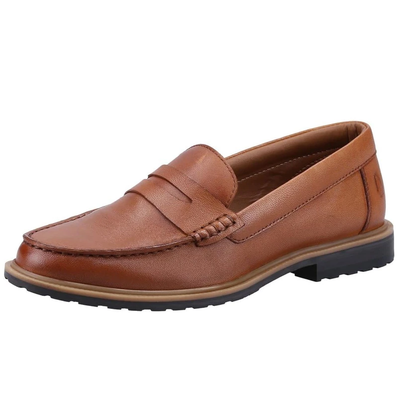 Hush Puppies Female Verity Shoe, Tan, 9 - Image 1