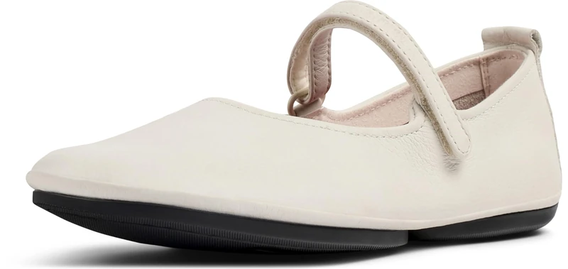 Camper Women's Right Nina K201365 Mary Jane, White Natural 024, 6 UK