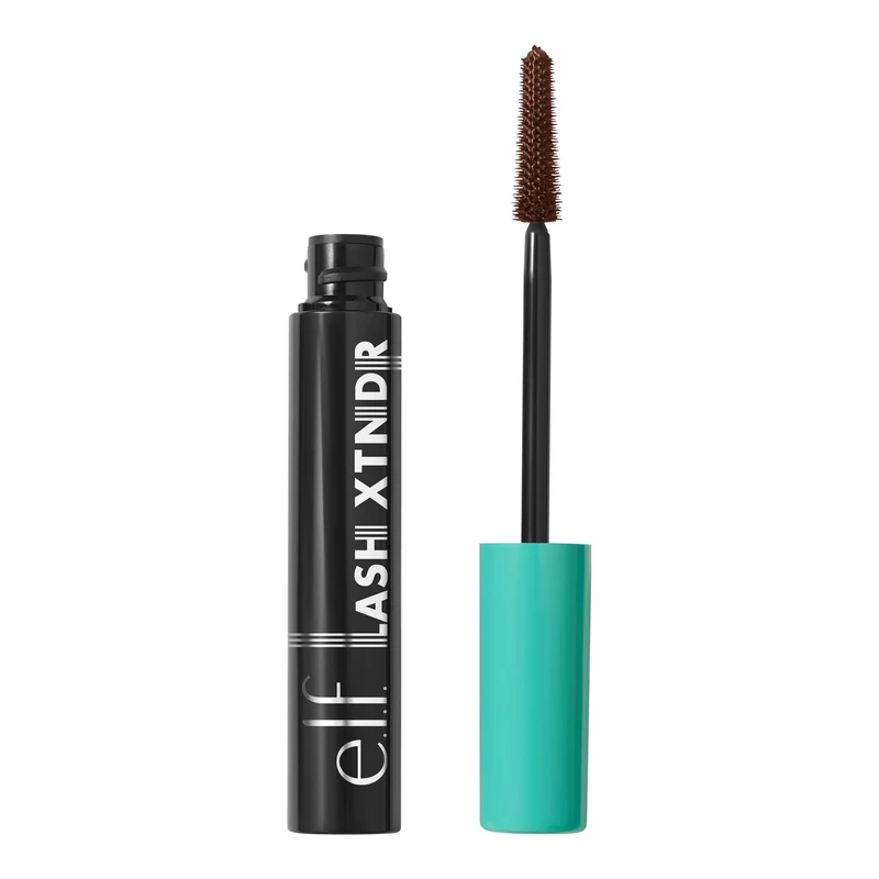 e.l.f. Lash XTNDR Mascara, Long-Lasting & Buildable For The Look Of Lash Extensions, Clump & Flake Free, Vegan & Cruelty-Free, Deep Brown