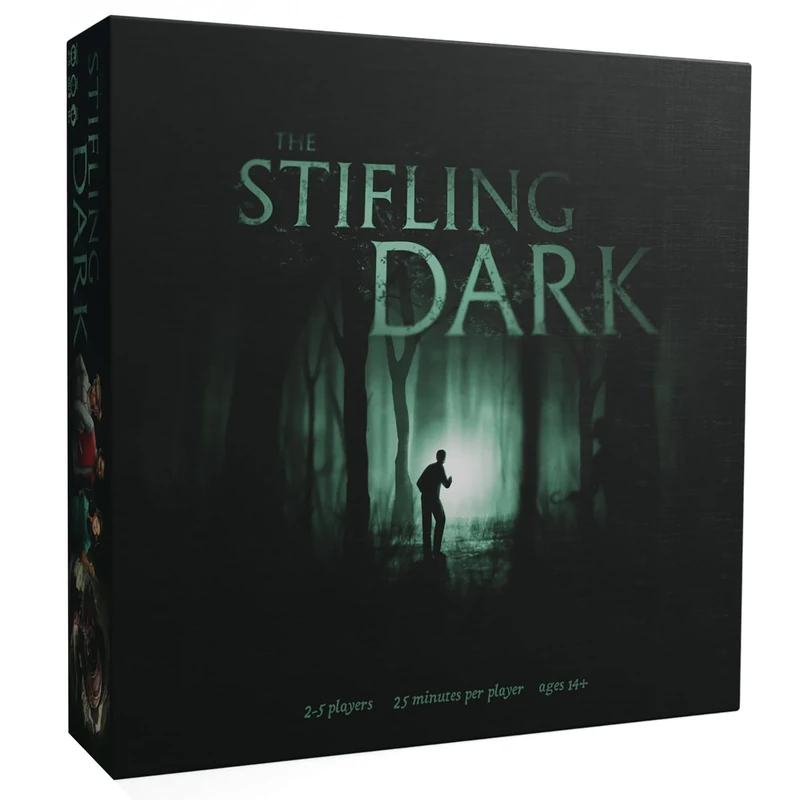 Sophisticated Cerberus Games: The Stifling Dark - Base Game, Horror Strategy Board Game, One Vs Many, Hidden Movement, Survival, Ages 14+, 2-5 Players