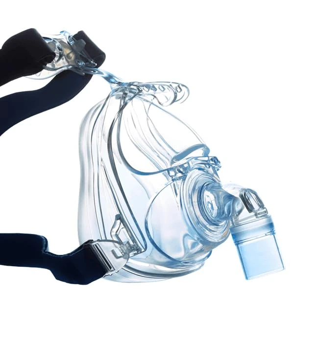 Medium NIV Full Face Mask without Vent (Anti-Asphyxia Valve) - AIRLIFE Brand - Non-Invasive Ventilation Solution for Respiratory Support