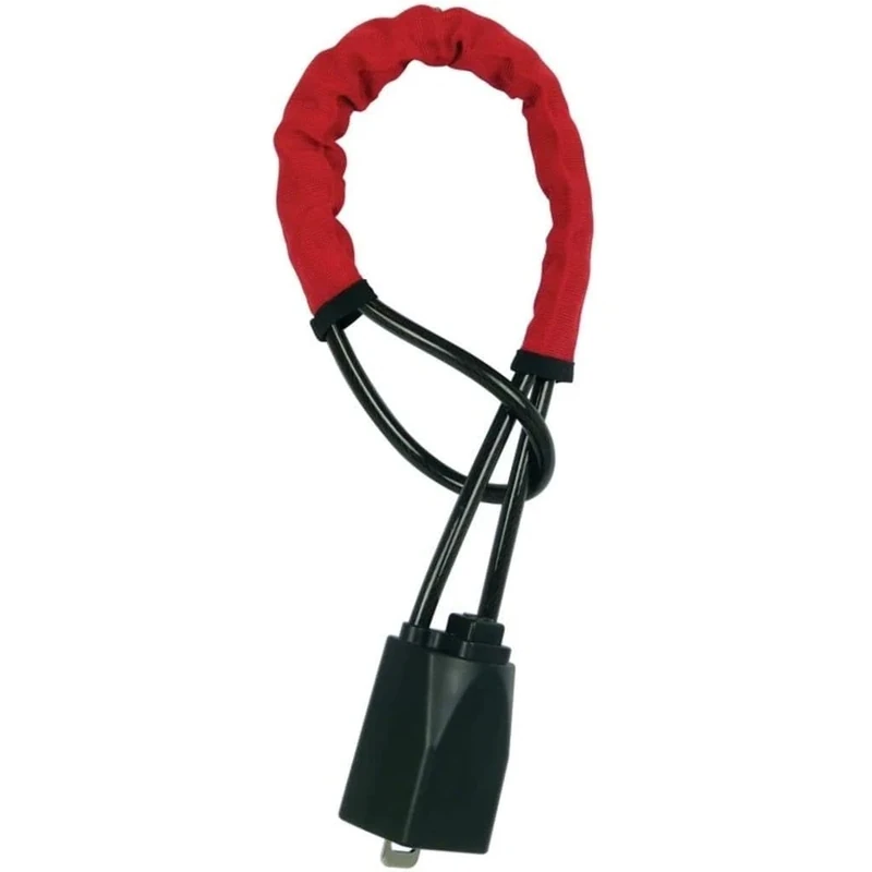HP Autozubehör Steering Wheel Lock, Heavy Duty, Red, Anti-Theft Device, Pin Tumbler, 72 cm