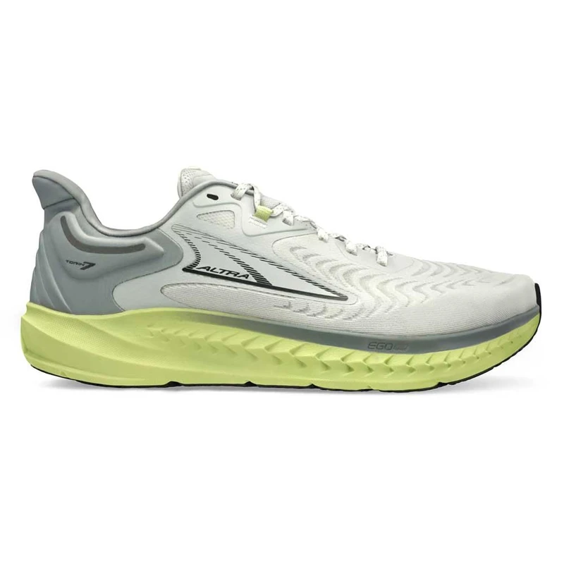 ALTRA Men's AL0A82C4 Torin 7 Road Running Shoe, Gray/Green, 9