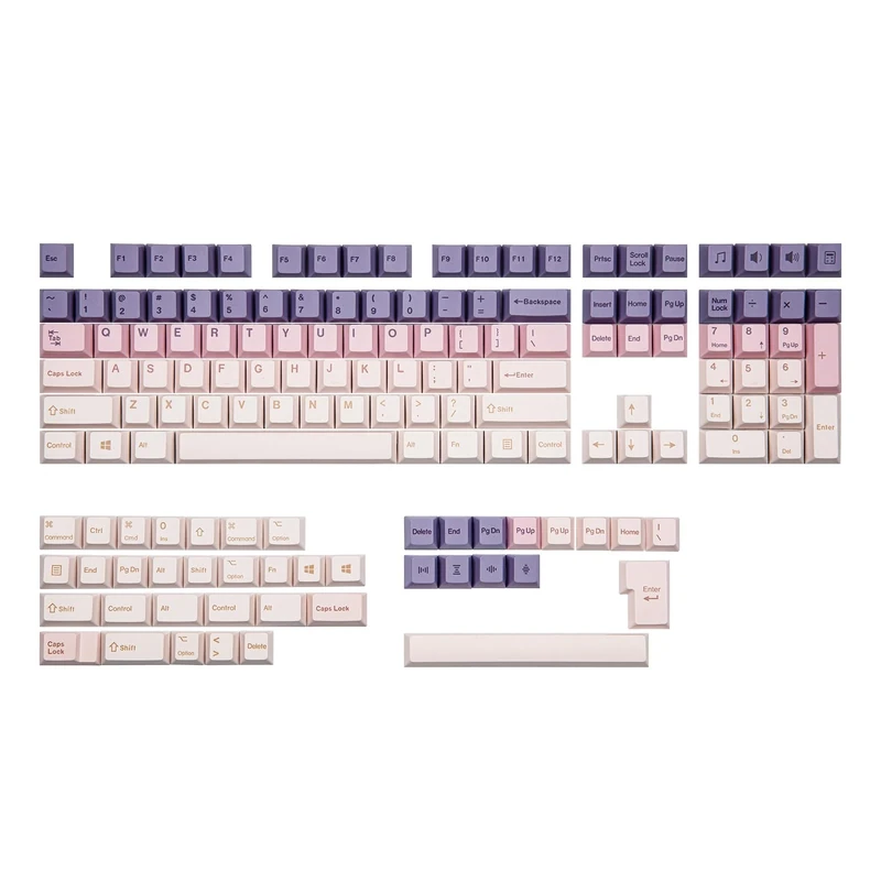 EPOMAKER Lavender Jade 149-Key Cherry Profile Keycaps - ANSI ISO