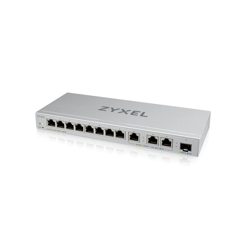 Zyxel 12-Port Web-Managed Multi-Gigabit Switch | 3x 10G and 1x 10G SFP+ [XGS1250-12]
