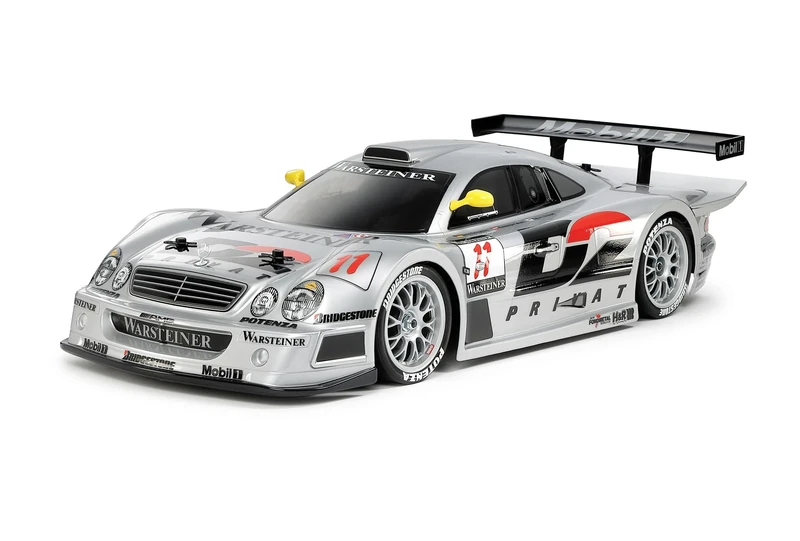 TAMIYA 58731 1:10 RC MB CLK-GT-R 1997 TC-01 Remote Control Car, Vehicle, Model Building, Assembly, Hobby, RC Kit, Unpainted