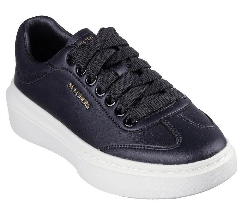 Skechers Women's Cordova Classic Best Behavior Sneaker, Black, 4 UK