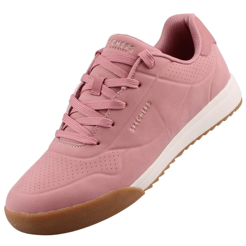 Skechers Women's Zinger 2.0 The Arwen Sneaker, Rose Durasuede, 3 UK