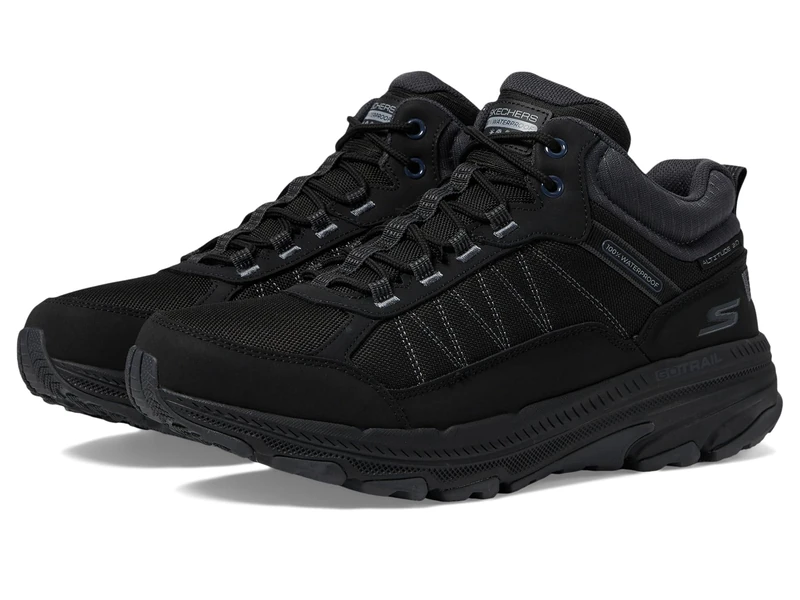 Skechers Women's GO Run Trail Altitude 2.0 Hiking Boot, Black, 8 UK