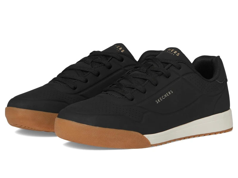 Skechers Women's Zinger Sneaker, Black, 4 UK
