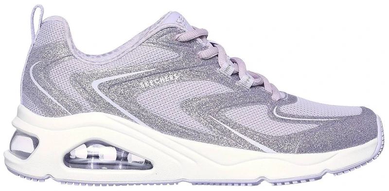 Skechers Womens TRES-AIR UNO GLIT-AIRY Lavender