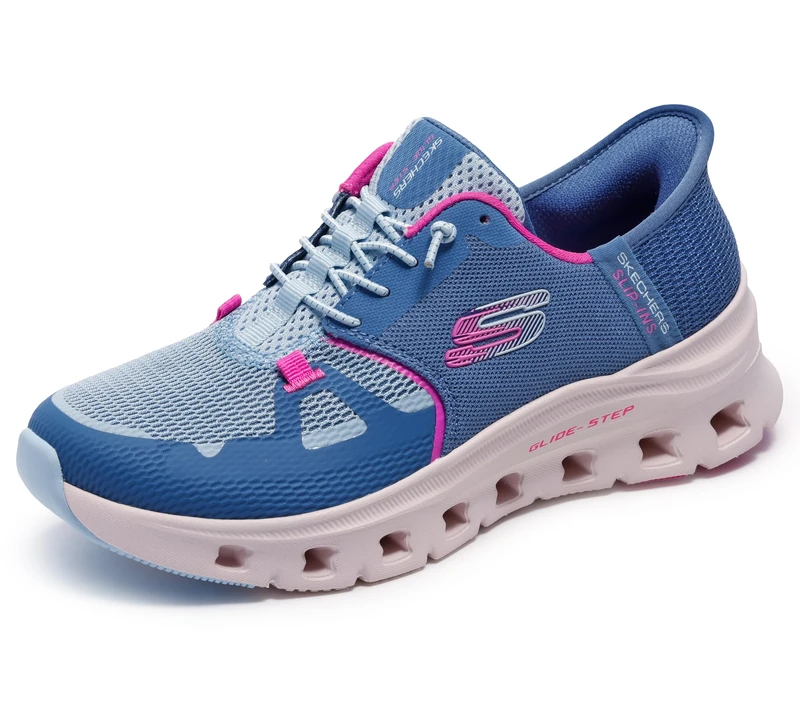 Skechers Women's Glide-Step PRO Sneaker, Slate, 7 UK