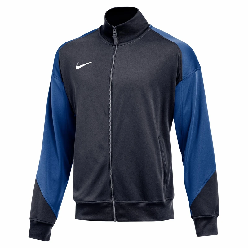 Nike FD7727-457 M NK DF ANTHM JKT K 24 Jacket Men's OBSIDIAN/ROYAL BLUE/OBSIDIAN/WHITE Size XL