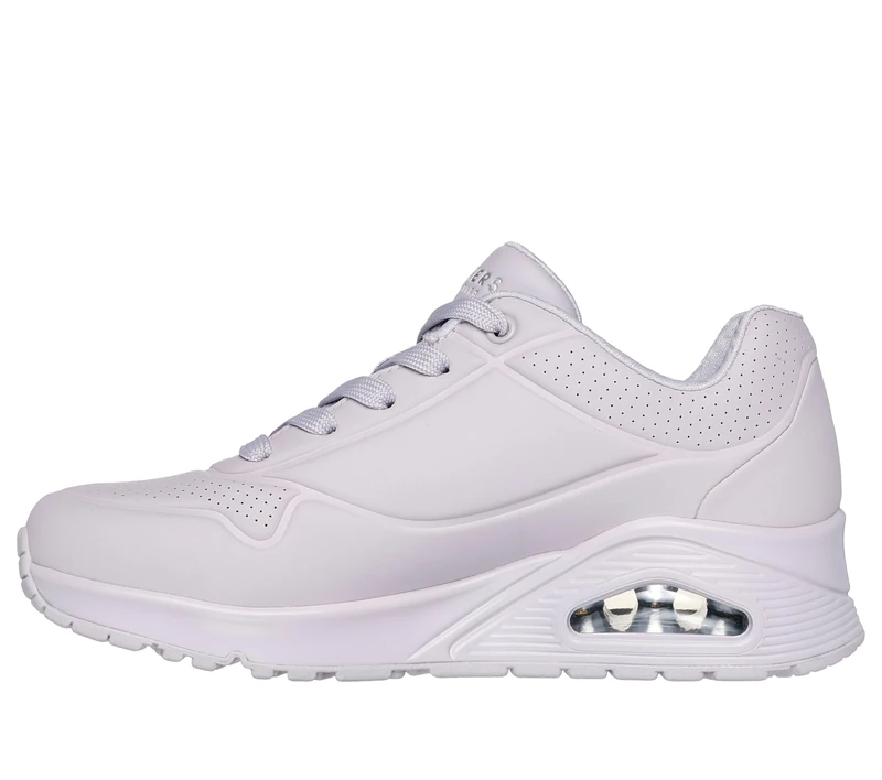 Skechers Women's Uno Stand on Air Sneaker, Lavender, 5 UK