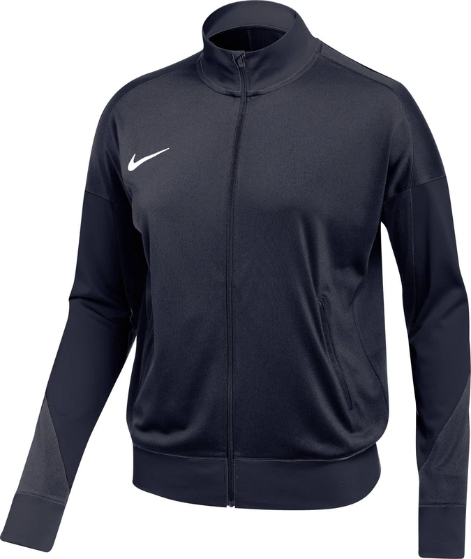 Nike FD7583-455 Dri-FIT Strike 24 Track Jacket K Jacket Women's OBSIDIAN/OBSIDIAN/OBSIDIAN/WHITE Size XS