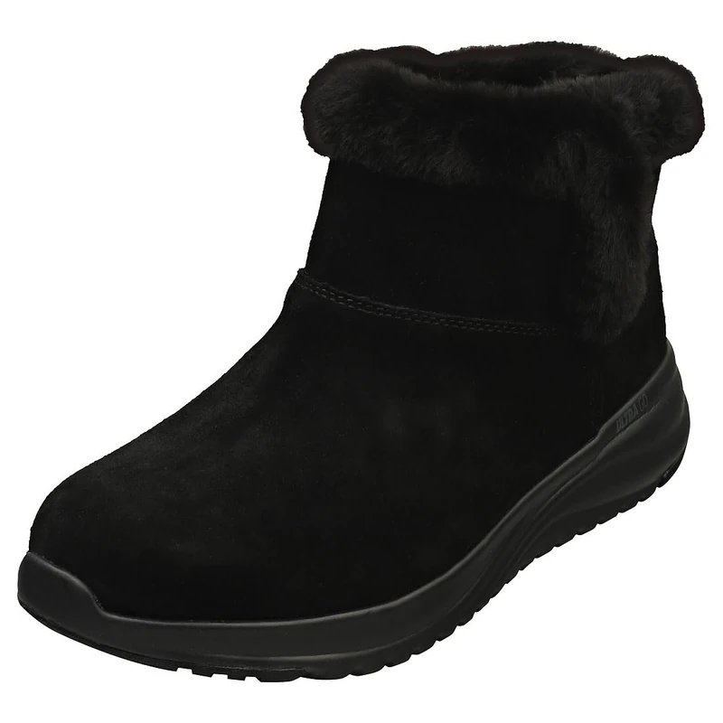 Skechers Women's On-The-Go Stellar Cozy Step Boots, Black Suede, 7 UK