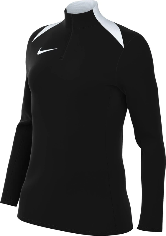 Nike FD7669-010 Dri-FIT Academy Pro 24 Drill Top K Sweatshirt Women's Black/Black/White/White Size L