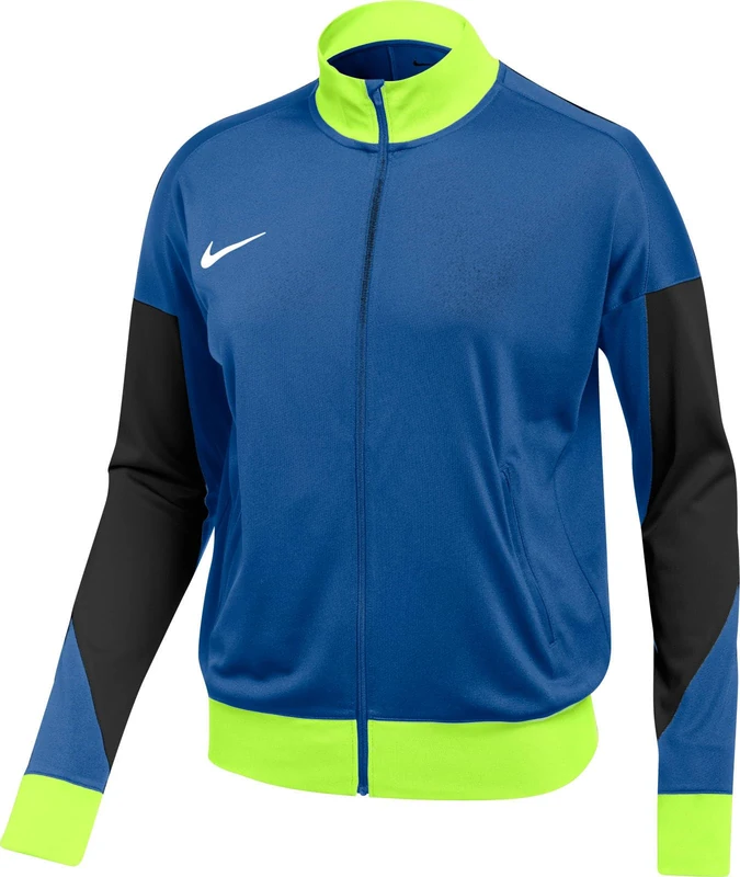 Nike FD7583-463 Dri-FIT Strike 24 Track Jacket K Jacket Women's ROYAL BLUE/BLACK/VOLT/WHITE Size XS