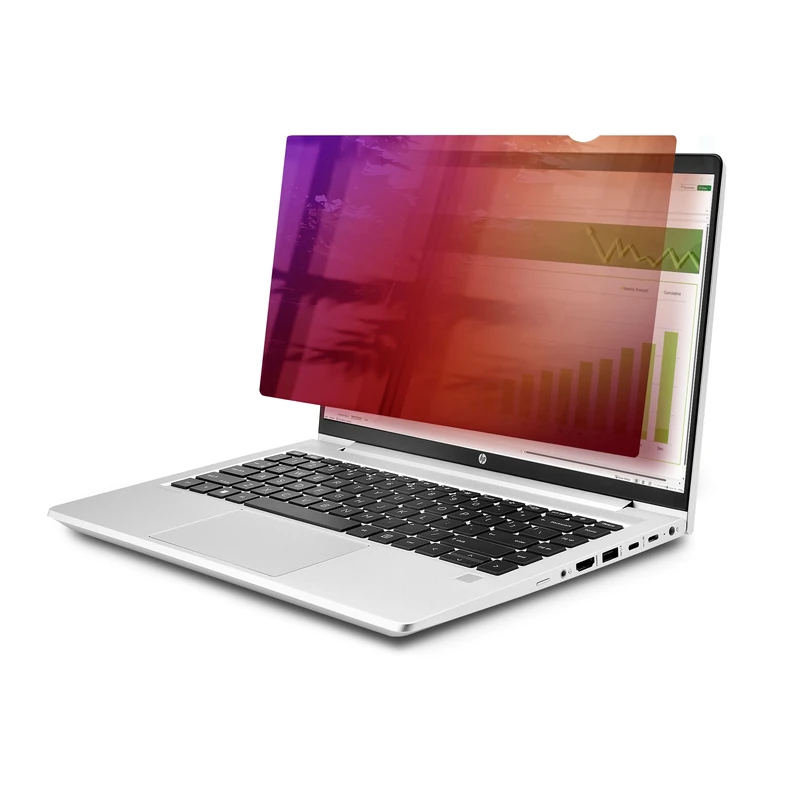 StarTech.com 14-inch 16:9 Laptop Privacy Screen, Reversible Gold Filter w/Enhanced Privacy, Security Shield, +/- 30 Deg.