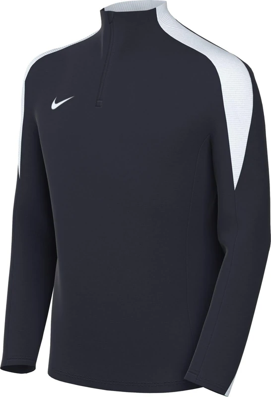 Nike Unisex Y Nk Df Strk24 Drill Top K T-Shirt, Obsidian/Obsidian/White/White, L UK