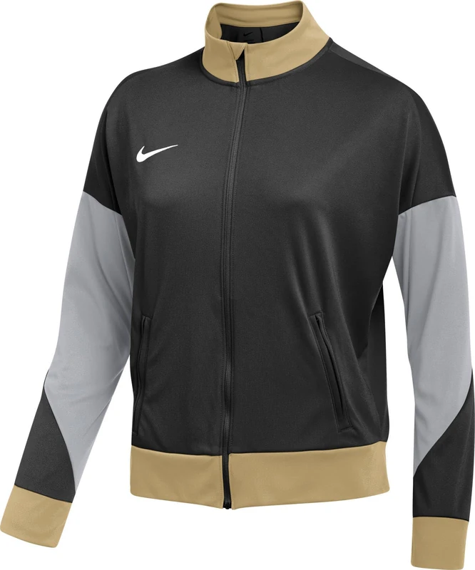 Nike FD7683-011 Dri-FIT Academy Pro 24 Track Jacket K Jacket Women's BLACK/WOLF GREY/JERSEY GOLD/WHITE Size S
