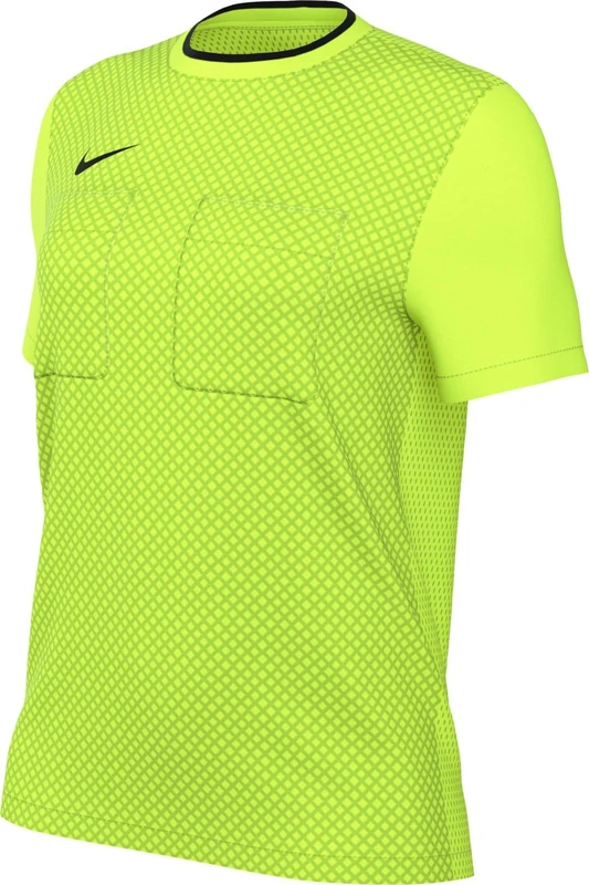 Nike FV3357-702 W NK DF REF II JSY SS Sweatshirt Women's Volt/Black Size XS