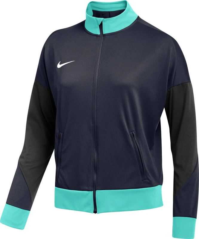 Nike FD7683-453 Dri-FIT Academy Pro 24 Track Jacket K Jacket Women's OBSIDIAN/BLACK/HYPER TURQ/WHITE Size L