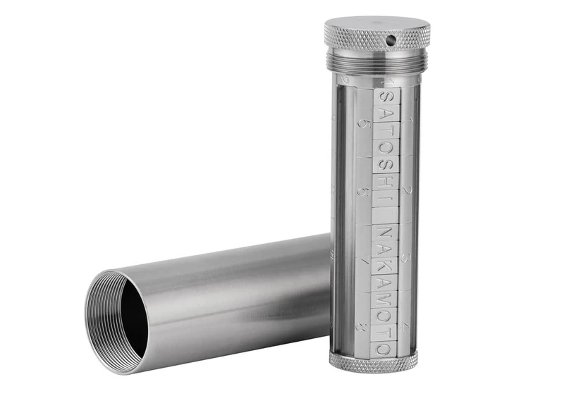 COINSURE Crypto Seed Phrase Storage - 304 Stainless Steel