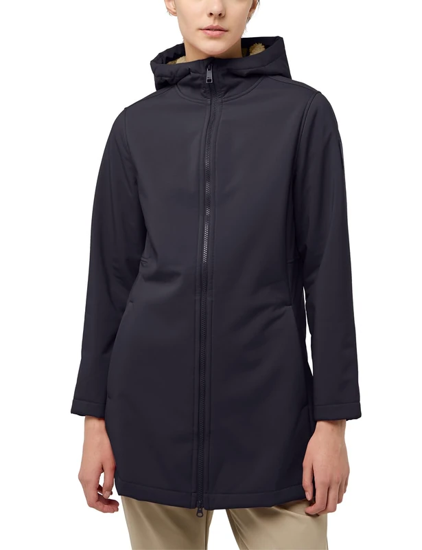 Jack Wolfskin Women's Windland Softshell Coat with Hood