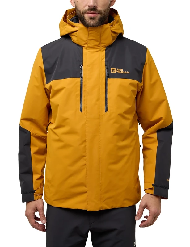 Jack Wolfskin Men's Jasper 3-in-1 JKT M Jacket, Safflowers, M