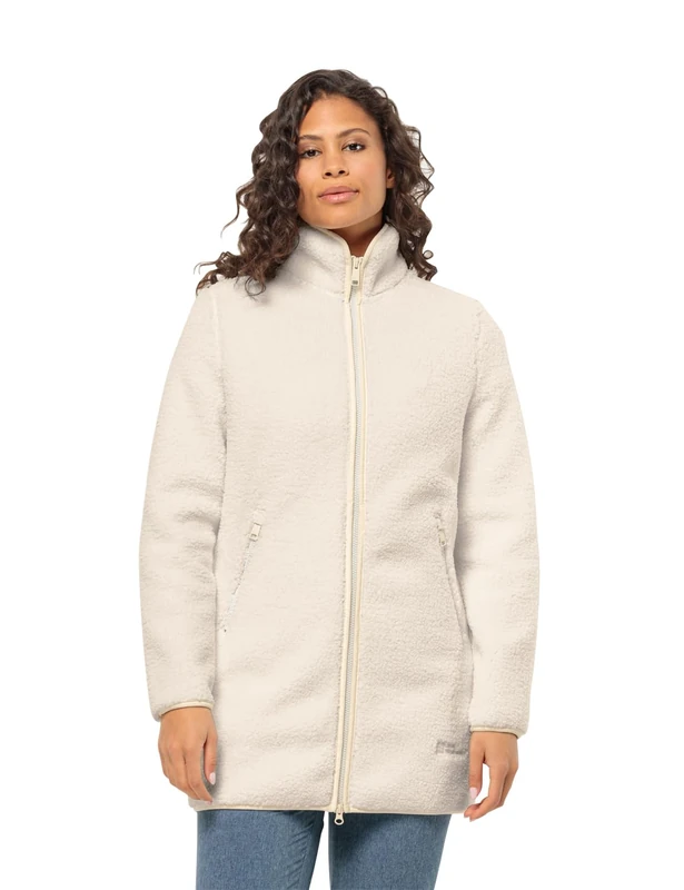 Jack Wolfskin HIGH CURL COAT W, Women’s Jacket, panna cotta,