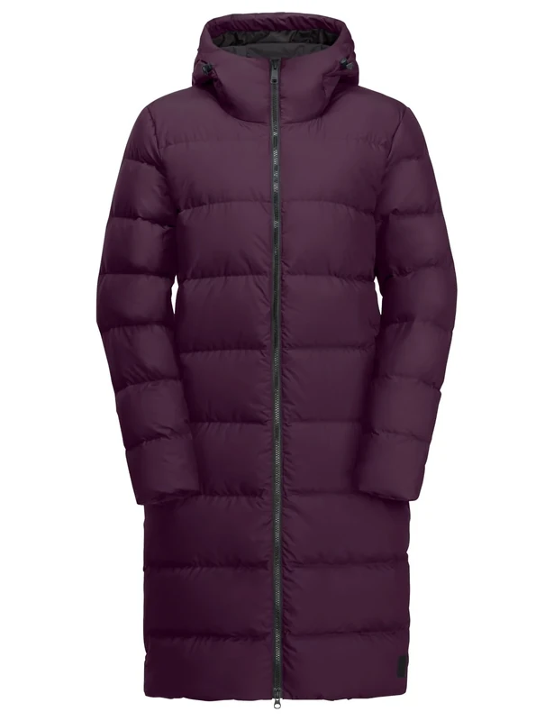 Jack Wolfskin FROZEN PALACE COAT W, Women’s Down Coat, berry jam,