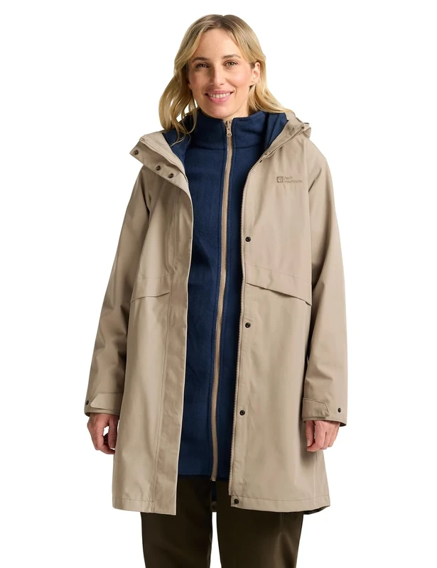 Jack Wolfskin Women's Coat, anise, XS