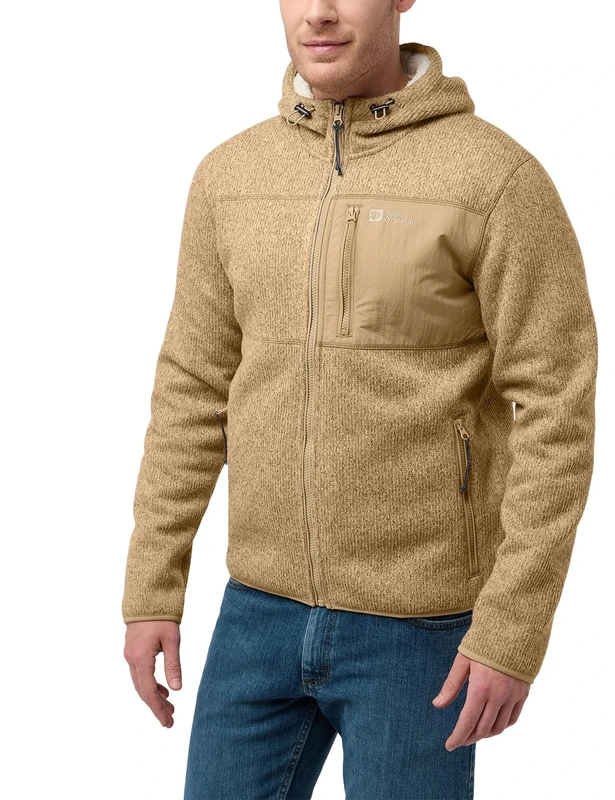 Jack Wolfskin Men's Kaminfeuer Hooded Jacket M