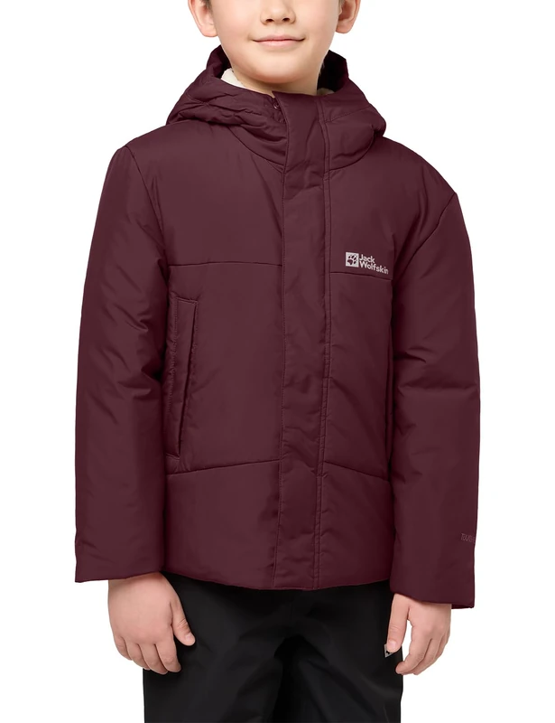 Jack Wolfskin SNOWBEAR JKT K, Unisex children Jacket, boysenberry,