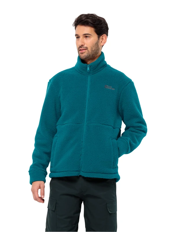 Jack Wolfskin Men's Rock Light JKT m Jacket, Teal, S