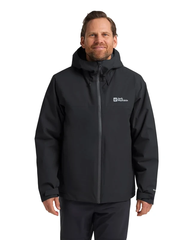 Jack Wolfskin WISPER INS JKT M, Men’s Jacket, black,