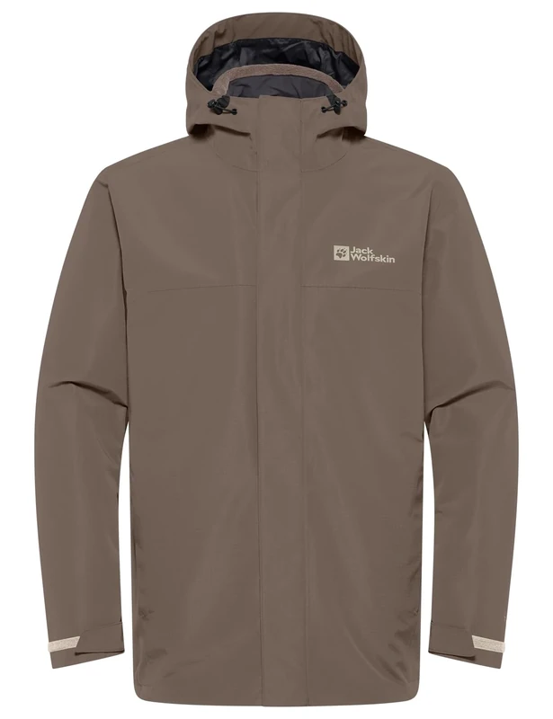 Jack Wolfskin ALTENBERG 3IN1 JKT M, Men’s Jacket, cold coffee,