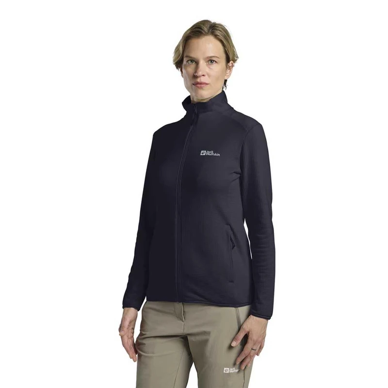 Jack Wolfskin Women's Kolbenberg Fz W Jacket, Graphite, M