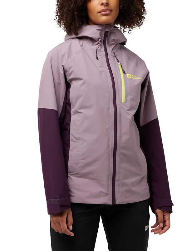 Jack Wolfskin Women's Eagle Peak 2l JKT W Jacket, Wild Blossom, L