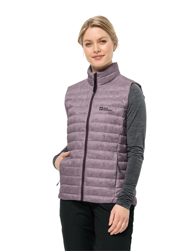 Jack Wolfskin Women's Pilvi Down Vest W, Wild Blossom, M