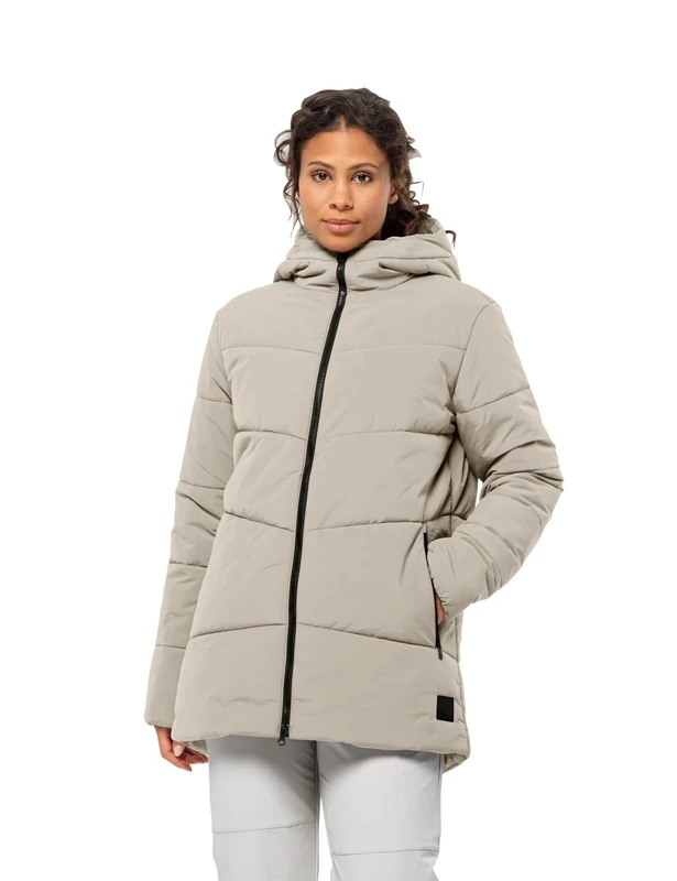 Jack Wolfskin Women's Karolinger Long Jacket W Jacket
