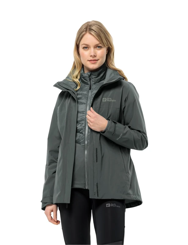Jack Wolfskin Women's Luntal 3-in-1 Jacket W Jacket - Image 1