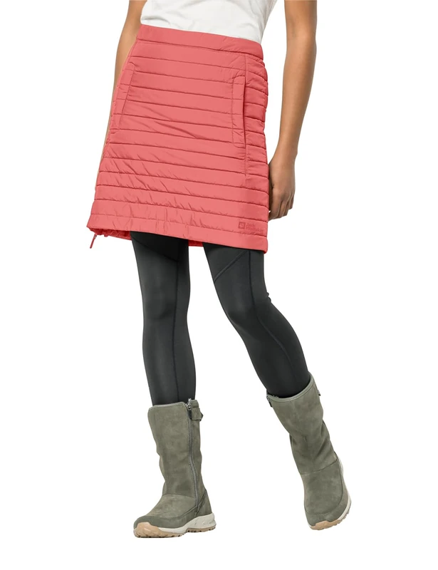 Jack Wolfskin Women's Iceguard Skirt, Red Coral, XL