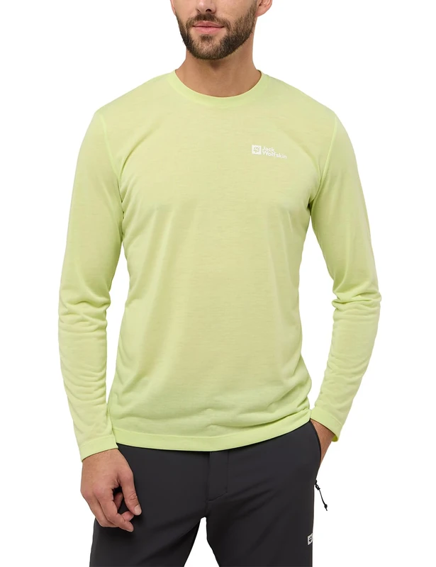 Jack Wolfskin Men's Vonnan Ls T M T-Shirt - Image 1
