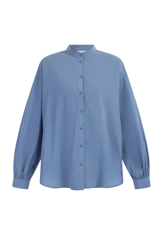 SANIKA Women's Shirt, Blue, Large - Image 1