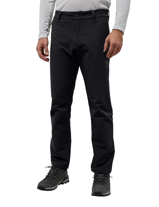 Jack Wolfskin Activate Thermic Men's Hiking Trousers M Black