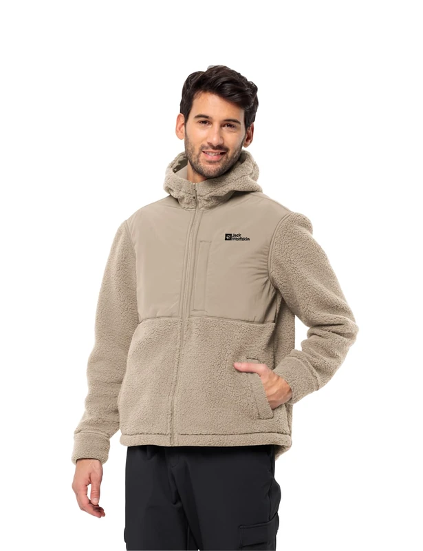 Jack Wolfskin Men's Felslicht Hooded Jacket M Fleece Jacket